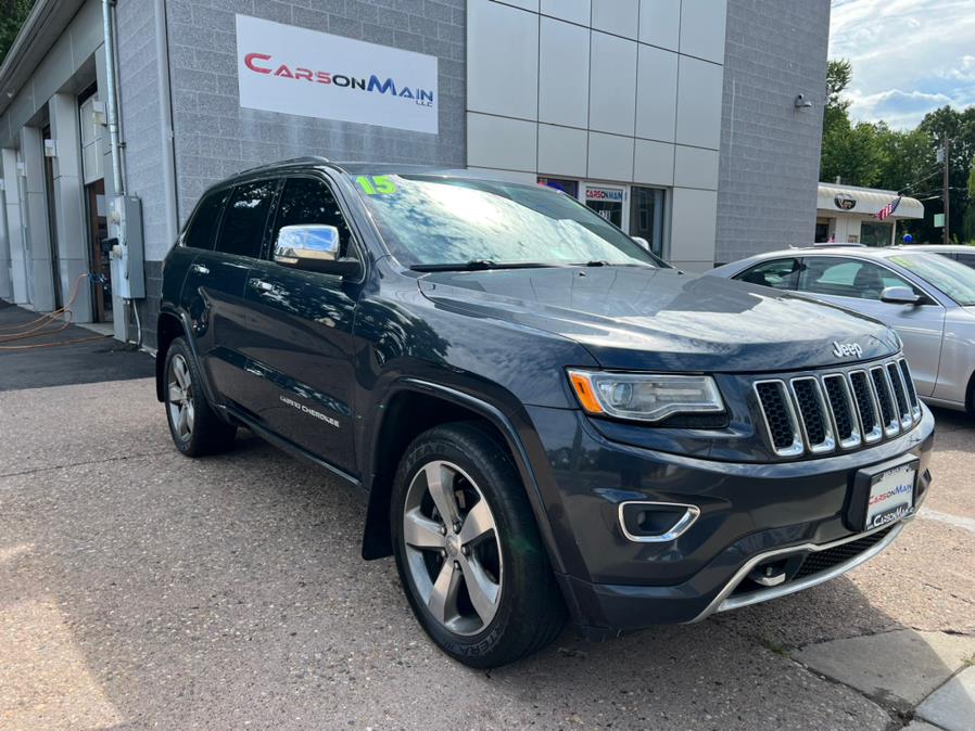 2015 Jeep Grand Cherokee 4WD 4dr Overland, available for sale in Manchester, Connecticut | Carsonmain LLC. Manchester, Connecticut