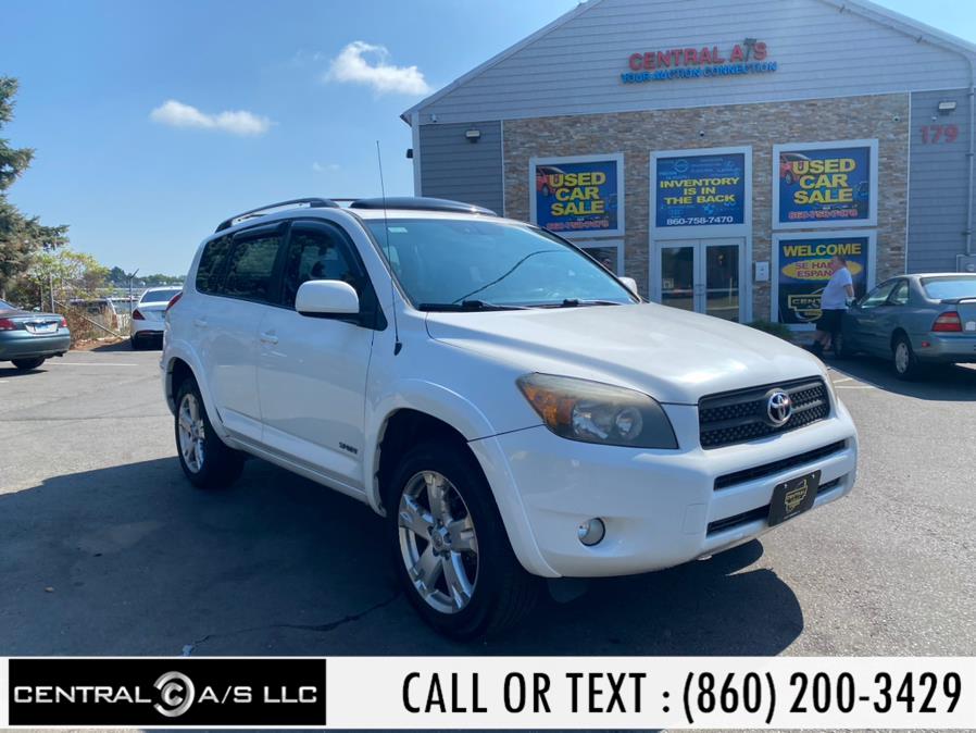 2008 Toyota RAV4 4WD 4dr 4-cyl 4-Spd AT Sport (GS), available for sale in East Windsor, Connecticut | Central A/S LLC. East Windsor, Connecticut