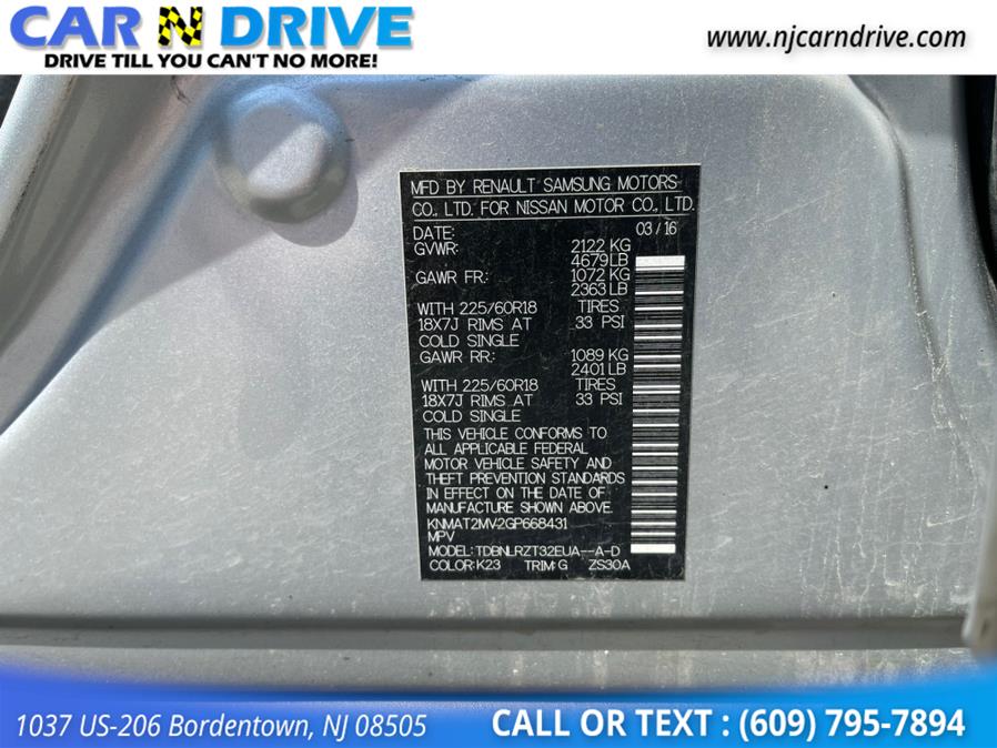 Used Nissan Rogue SL AWD 2016 | Car N Drive. Bordentown, New Jersey Used Nissan Rogue SL AWD 2016 | Car N Drive. Bordentown, New Jersey