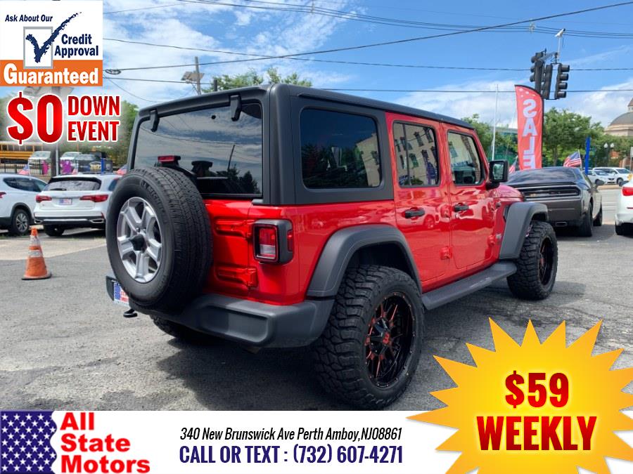 2020 Jeep Wrangler Unlimited Sport S 4x4, available for sale in Perth Amboy, New Jersey | All State Motor Inc. Perth Amboy, New Jersey 2020 Jeep Wrangler Unlimited Sport S 4x4, available for sale in Perth Amboy, New Jersey | All State Motor Inc. Perth Amboy, New Jersey