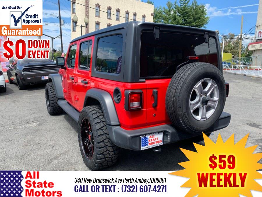 2020 Jeep Wrangler Unlimited Sport S 4x4, available for sale in Perth Amboy, New Jersey | All State Motor Inc. Perth Amboy, New Jersey 2020 Jeep Wrangler Unlimited Sport S 4x4, available for sale in Perth Amboy, New Jersey | All State Motor Inc. Perth Amboy, New Jersey