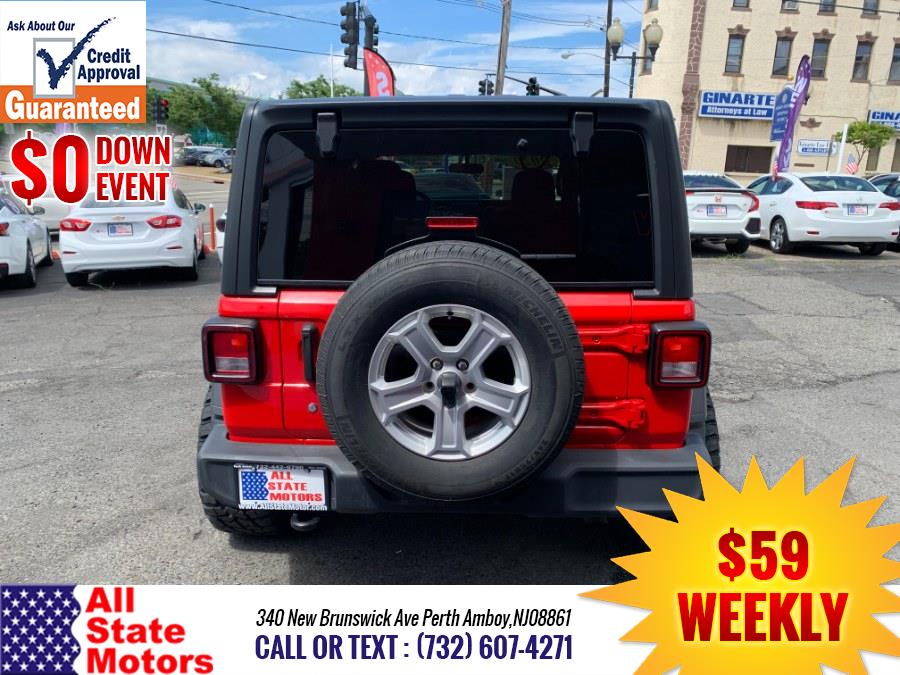 2020 Jeep Wrangler Unlimited Sport S 4x4, available for sale in Perth Amboy, New Jersey | All State Motor Inc. Perth Amboy, New Jersey 2020 Jeep Wrangler Unlimited Sport S 4x4, available for sale in Perth Amboy, New Jersey | All State Motor Inc. Perth Amboy, New Jersey