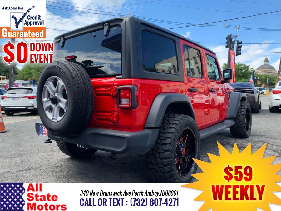 2020 Jeep Wrangler Unlimited Sport S 4x4, available for sale in Perth Amboy, New Jersey | All State Motor Inc. Perth Amboy, New Jersey 2020 Jeep Wrangler Unlimited Sport S 4x4, available for sale in Perth Amboy, New Jersey | All State Motor Inc. Perth Amboy, New Jersey
