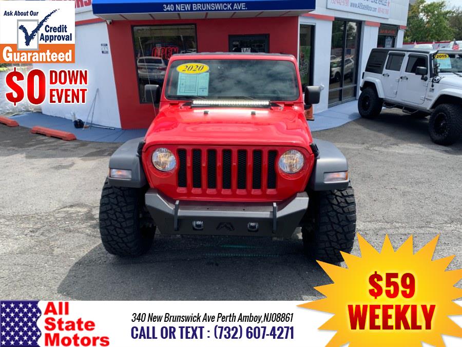 2020 Jeep Wrangler Unlimited Sport S 4x4, available for sale in Perth Amboy, New Jersey | All State Motor Inc. Perth Amboy, New Jersey 2020 Jeep Wrangler Unlimited Sport S 4x4, available for sale in Perth Amboy, New Jersey | All State Motor Inc. Perth Amboy, New Jersey