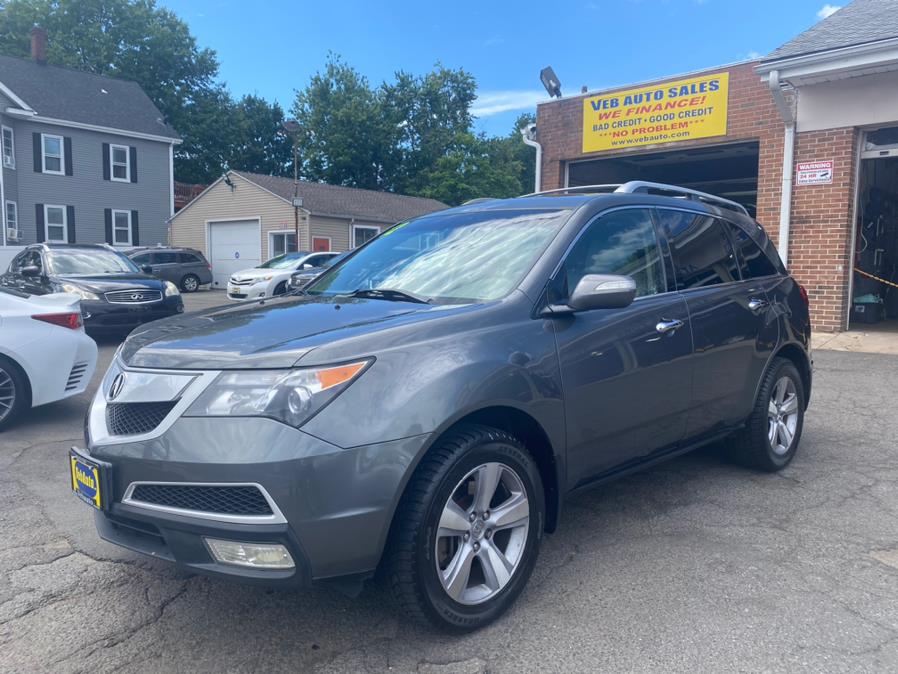 2012 Acura MDX AWD 4dr Tech Pkg, available for sale in Hartford, Connecticut | VEB Auto Sales. Hartford, Connecticut