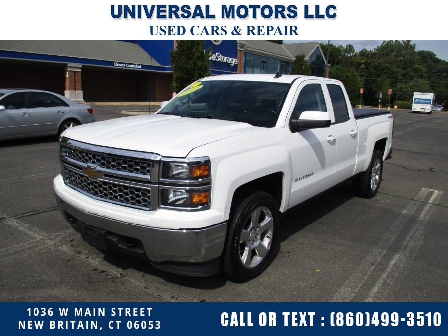 2014 Chevrolet Silverado 1500 4WD Double Cab 143.5" LT w/1LT, available for sale in New Britain, Connecticut | Universal Motors LLC. New Britain, Connecticut 2014 Chevrolet Silverado 1500 4WD Double Cab 143.5" LT w/1LT, available for sale in New Britain, Connecticut | Universal Motors LLC. New Britain, Connecticut