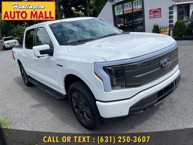 2022 Ford F-150 Lightning LARIAT 4WD SuperCrew 5.5'' Box, available for sale in Huntington Station, New York | Huntington Auto Mall. Huntington Station, New York