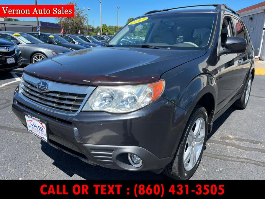 2010 Subaru Forester 4dr Auto 2.5X Limited w/Navigation System, available for sale in Manchester, Connecticut | Vernon Auto Sale & Service. Manchester, Connecticut