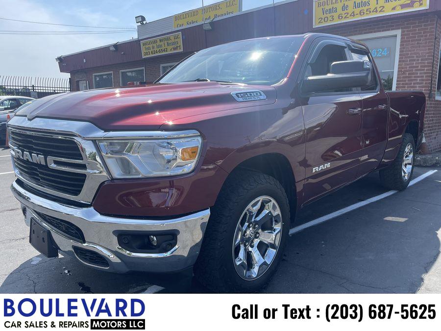 2021 Ram 1500 Quad Cab Big Horn Pickup 4D 6 1/3 ft, available for sale in New Haven, Connecticut | Boulevard Motors LLC. New Haven, Connecticut 2021 Ram 1500 Quad Cab Big Horn Pickup 4D 6 1/3 ft, available for sale in New Haven, Connecticut | Boulevard Motors LLC. New Haven, Connecticut
