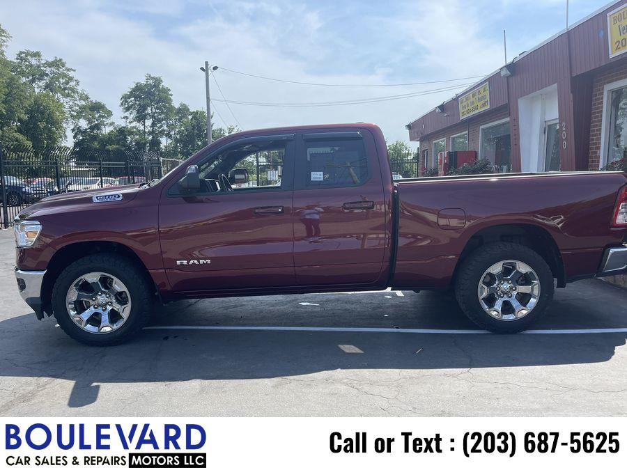 2021 Ram 1500 Quad Cab Big Horn Pickup 4D 6 1/3 ft, available for sale in New Haven, Connecticut | Boulevard Motors LLC. New Haven, Connecticut 2021 Ram 1500 Quad Cab Big Horn Pickup 4D 6 1/3 ft, available for sale in New Haven, Connecticut | Boulevard Motors LLC. New Haven, Connecticut
