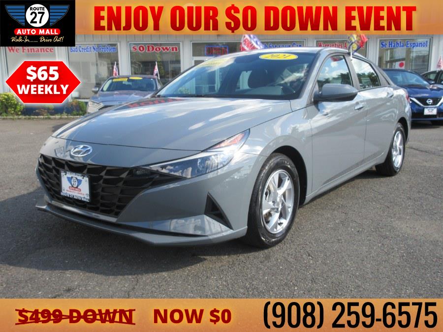 Used Hyundai Elantra SE IVT 2021 | Route 27 Auto Mall. Linden, New Jersey