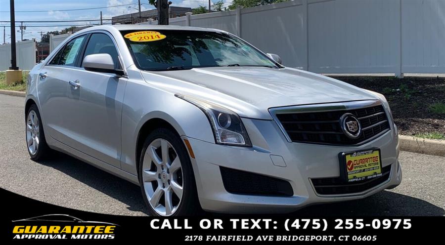 2014 Cadillac Ats 2.0T 4dr Sedan, available for sale in Bridgeport, Connecticut | Guarantee Approval Motors. Bridgeport, Connecticut 2014 Cadillac Ats 2.0T 4dr Sedan, available for sale in Bridgeport, Connecticut | Guarantee Approval Motors. Bridgeport, Connecticut