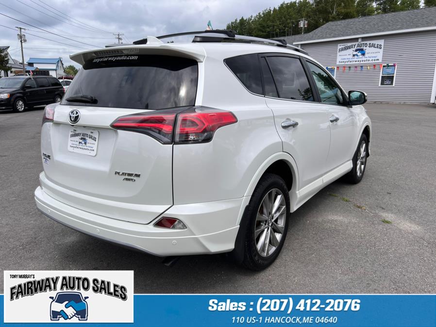 Used Toyota RAV4 PLATINUM Platinum AWD (Natl) 2017 | Fairway Auto Sales. Hancock, Maine Used Toyota RAV4 PLATINUM Platinum AWD (Natl) 2017 | Fairway Auto Sales. Hancock, Maine