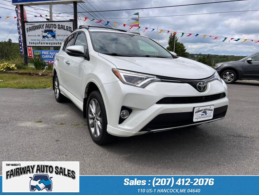 Used Toyota RAV4 PLATINUM Platinum AWD (Natl) 2017 | Fairway Auto Sales. Hancock, Maine Used Toyota RAV4 PLATINUM Platinum AWD (Natl) 2017 | Fairway Auto Sales. Hancock, Maine