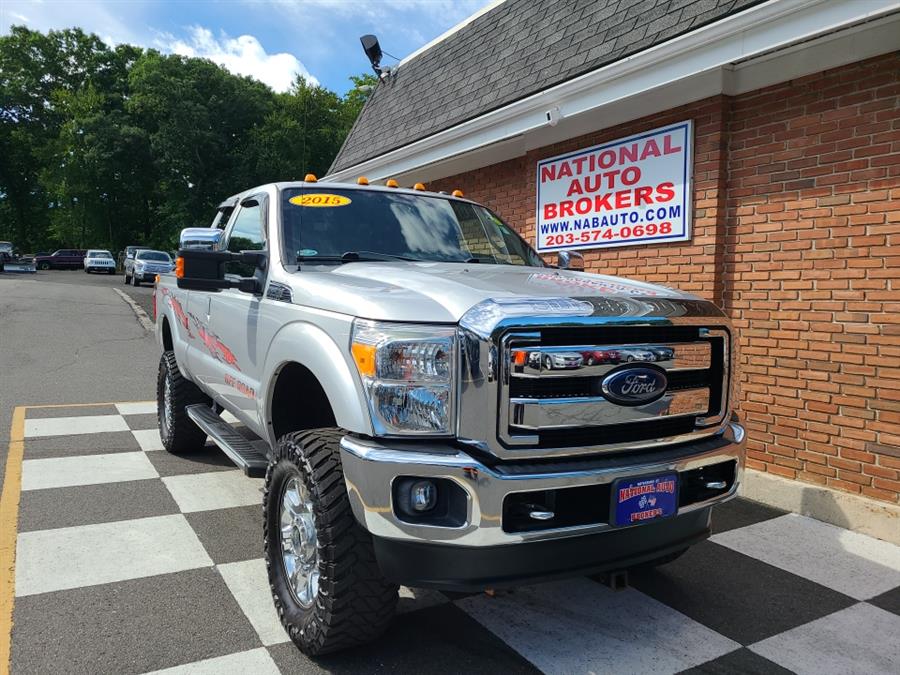 2015 Ford Super Duty F-250 SRW 4WD SuperCab Lariat, available for sale in Waterbury, Connecticut | National Auto Brokers, Inc.. Waterbury, Connecticut