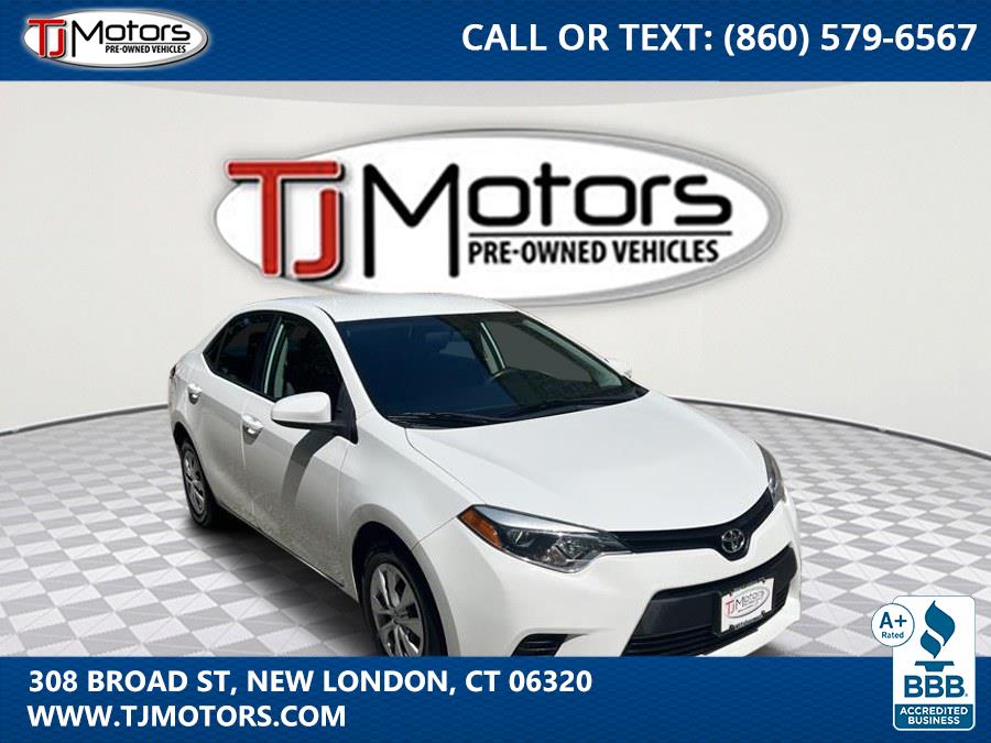 2014 Toyota Corolla 4dr Sdn Man L (Natl), available for sale in New London, Connecticut | TJ Motors. New London, Connecticut