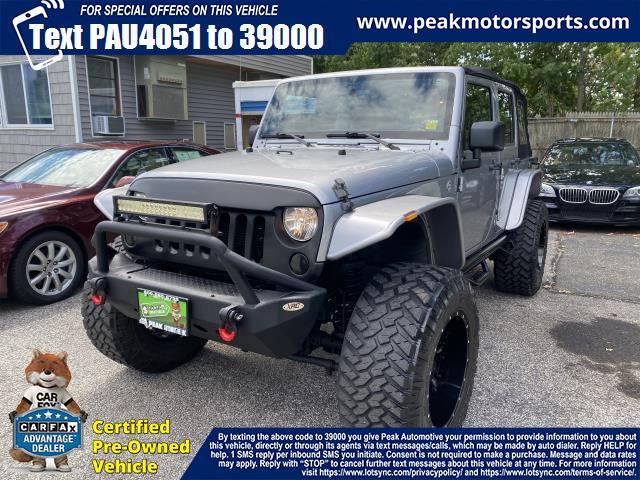 2013 Jeep Wrangler Unlimited 4WD 4dr Sahara, available for sale in Bayshore, New York | Peak Automotive Inc.. Bayshore, New York