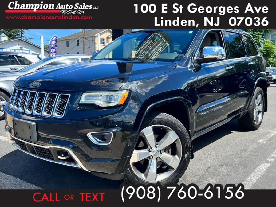Used Jeep Grand Cherokee 4WD 4dr High Altitude 2016 | Champion Used Auto Sales. Linden, New Jersey