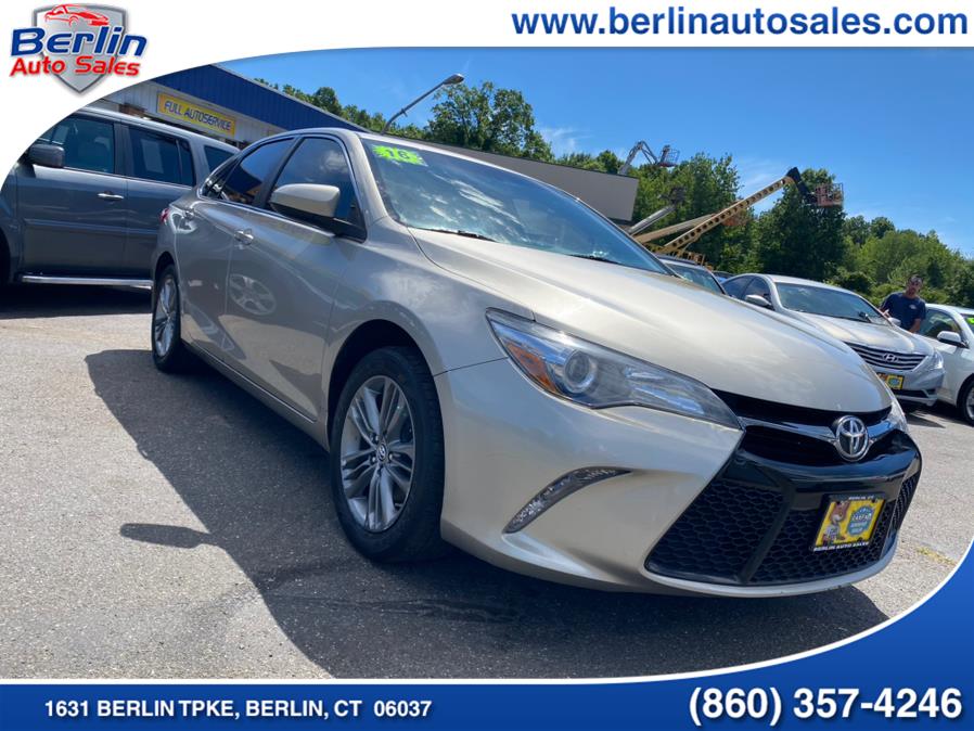 Used Toyota Camry 4dr Sdn I4 Auto SE (Natl) 2016 | Berlin Auto Sales LLC. Berlin, Connecticut Used Toyota Camry 4dr Sdn I4 Auto SE (Natl) 2016 | Berlin Auto Sales LLC. Berlin, Connecticut