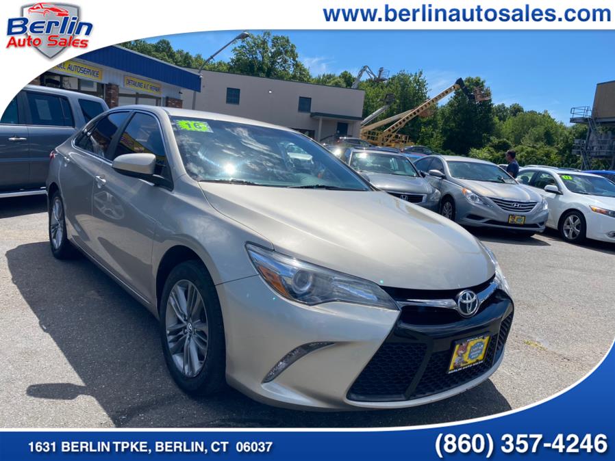 Used Toyota Camry 4dr Sdn I4 Auto SE (Natl) 2016 | Berlin Auto Sales LLC. Berlin, Connecticut Used Toyota Camry 4dr Sdn I4 Auto SE (Natl) 2016 | Berlin Auto Sales LLC. Berlin, Connecticut