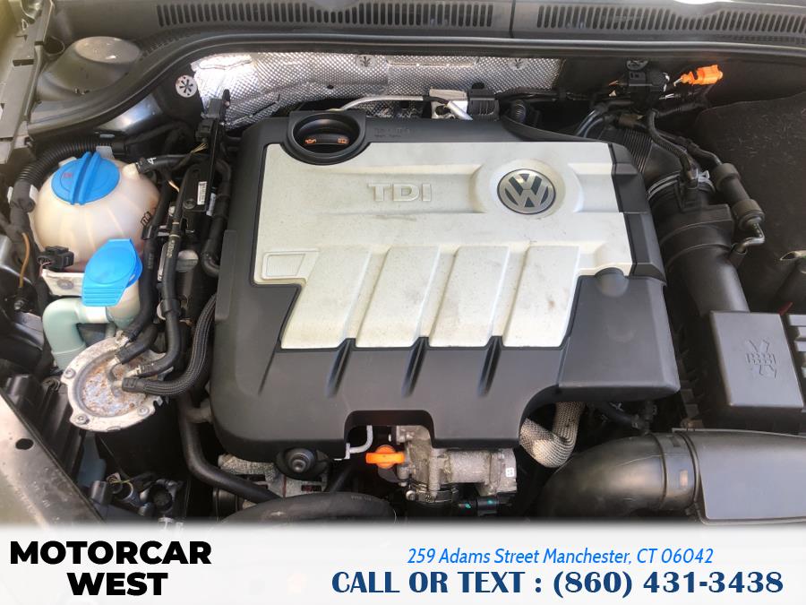 2012 Volkswagen Jetta Sedan 4dr DSG TDI w/Premium, available for sale in Manchester, Connecticut | Motorcar West. Manchester, Connecticut 2012 Volkswagen Jetta Sedan 4dr DSG TDI w/Premium, available for sale in Manchester, Connecticut | Motorcar West. Manchester, Connecticut