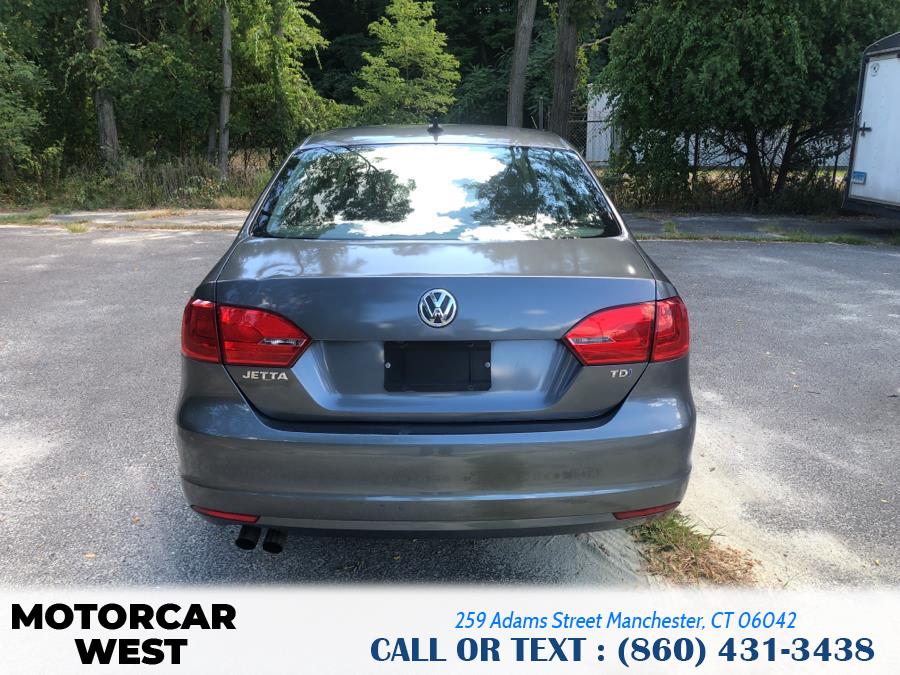2012 Volkswagen Jetta Sedan 4dr DSG TDI w/Premium, available for sale in Manchester, Connecticut | Motorcar West. Manchester, Connecticut 2012 Volkswagen Jetta Sedan 4dr DSG TDI w/Premium, available for sale in Manchester, Connecticut | Motorcar West. Manchester, Connecticut