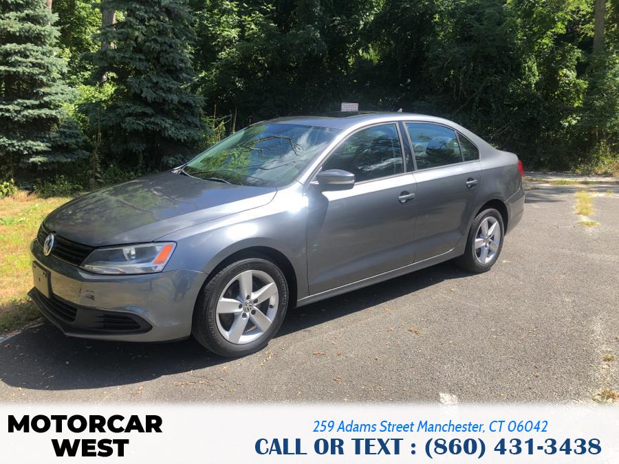 2012 Volkswagen Jetta Sedan 4dr DSG TDI w/Premium, available for sale in Manchester, Connecticut | Motorcar West. Manchester, Connecticut 2012 Volkswagen Jetta Sedan 4dr DSG TDI w/Premium, available for sale in Manchester, Connecticut | Motorcar West. Manchester, Connecticut
