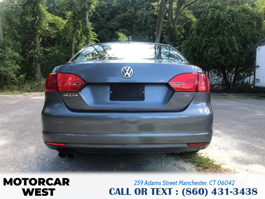 2012 Volkswagen Jetta Sedan 4dr DSG TDI w/Premium, available for sale in Manchester, Connecticut | Motorcar West. Manchester, Connecticut 2012 Volkswagen Jetta Sedan 4dr DSG TDI w/Premium, available for sale in Manchester, Connecticut | Motorcar West. Manchester, Connecticut