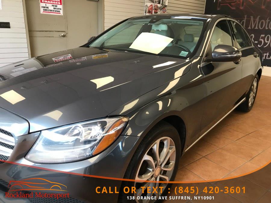 2016 Mercedes-Benz C-Class 4dr Sdn C300 Sport 4MATIC, available for sale in Suffern, New York | Rockland Motor Sport. Suffern, New York 2016 Mercedes-Benz C-Class 4dr Sdn C300 Sport 4MATIC, available for sale in Suffern, New York | Rockland Motor Sport. Suffern, New York