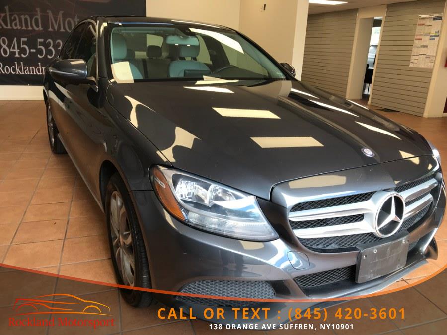 Used Mercedes-Benz C-Class 4dr Sdn C300 Sport 4MATIC 2016 | Rockland Motor Sport. Suffern, New York