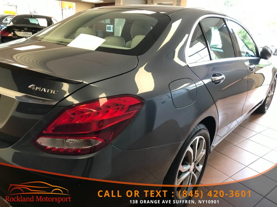 2016 Mercedes-Benz C-Class 4dr Sdn C300 Sport 4MATIC, available for sale in Suffern, New York | Rockland Motor Sport. Suffern, New York 2016 Mercedes-Benz C-Class 4dr Sdn C300 Sport 4MATIC, available for sale in Suffern, New York | Rockland Motor Sport. Suffern, New York