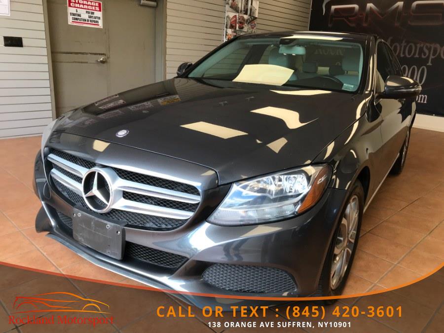 2016 Mercedes-Benz C-Class 4dr Sdn C300 Sport 4MATIC, available for sale in Suffern, New York | Rockland Motor Sport. Suffern, New York 2016 Mercedes-Benz C-Class 4dr Sdn C300 Sport 4MATIC, available for sale in Suffern, New York | Rockland Motor Sport. Suffern, New York