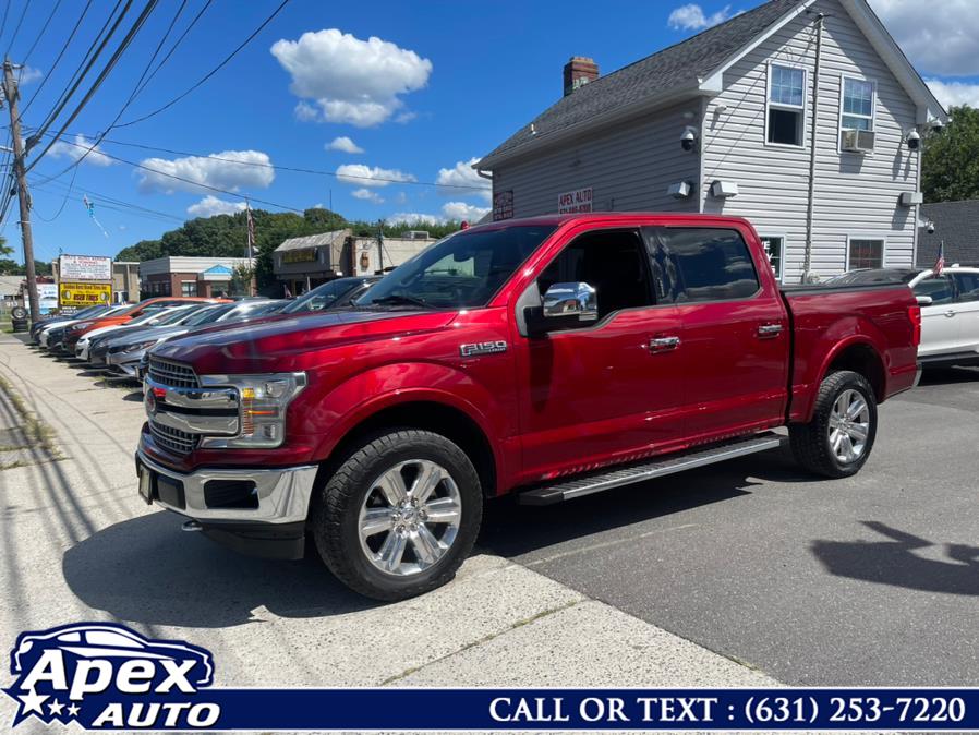 2018 Ford F-150 LARIAT 4WD SuperCrew 5.5'' Box, available for sale in Selden, New York | Apex Auto. Selden, New York