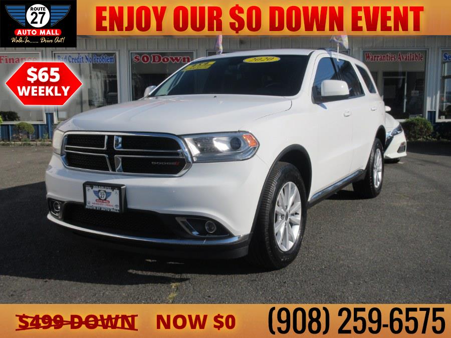 2020 Dodge Durango SXT Plus AWD, available for sale in Linden, New Jersey | Route 27 Auto Mall. Linden, New Jersey 2020 Dodge Durango SXT Plus AWD, available for sale in Linden, New Jersey | Route 27 Auto Mall. Linden, New Jersey