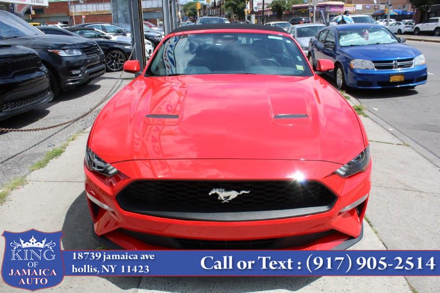 2021 Ford Mustang EcoBoost Premium Convertible, available for sale in Hollis, New York | King of Jamaica Auto Inc. Hollis, New York 2021 Ford Mustang EcoBoost Premium Convertible, available for sale in Hollis, New York | King of Jamaica Auto Inc. Hollis, New York