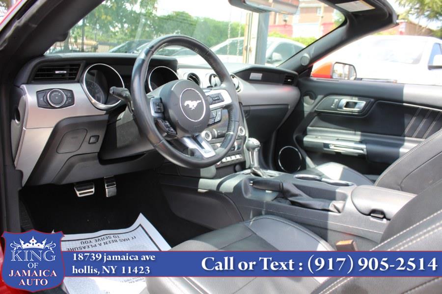 2021 Ford Mustang EcoBoost Premium Convertible, available for sale in Hollis, New York | King of Jamaica Auto Inc. Hollis, New York 2021 Ford Mustang EcoBoost Premium Convertible, available for sale in Hollis, New York | King of Jamaica Auto Inc. Hollis, New York