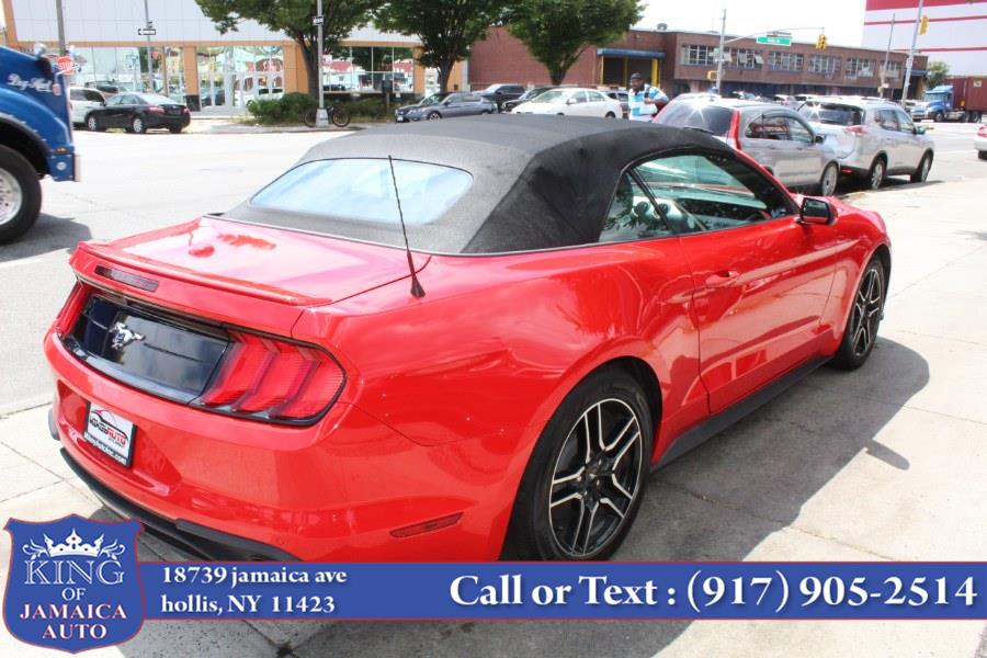 2021 Ford Mustang EcoBoost Premium Convertible, available for sale in Hollis, New York | King of Jamaica Auto Inc. Hollis, New York 2021 Ford Mustang EcoBoost Premium Convertible, available for sale in Hollis, New York | King of Jamaica Auto Inc. Hollis, New York