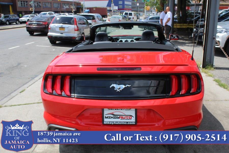 2021 Ford Mustang EcoBoost Premium Convertible, available for sale in Hollis, New York | King of Jamaica Auto Inc. Hollis, New York 2021 Ford Mustang EcoBoost Premium Convertible, available for sale in Hollis, New York | King of Jamaica Auto Inc. Hollis, New York