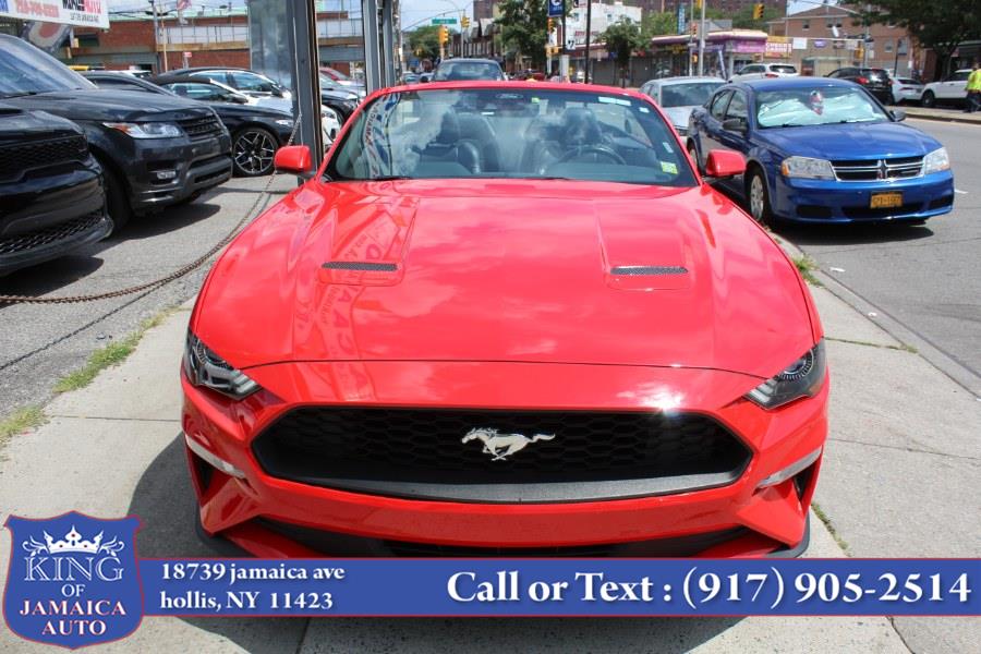 2021 Ford Mustang EcoBoost Premium Convertible, available for sale in Hollis, New York | King of Jamaica Auto Inc. Hollis, New York 2021 Ford Mustang EcoBoost Premium Convertible, available for sale in Hollis, New York | King of Jamaica Auto Inc. Hollis, New York