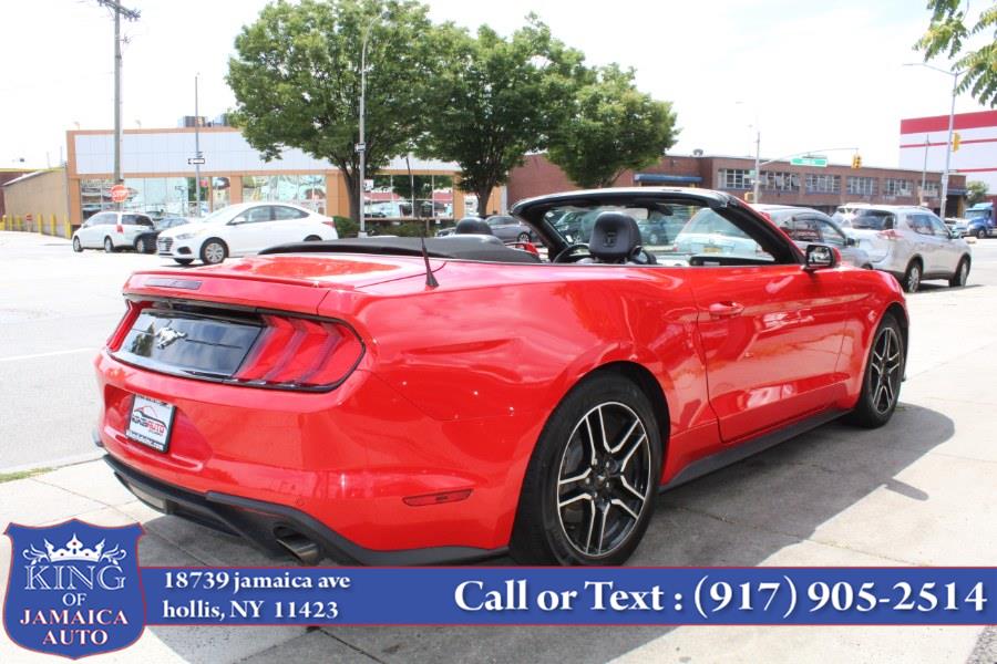 2021 Ford Mustang EcoBoost Premium Convertible, available for sale in Hollis, New York | King of Jamaica Auto Inc. Hollis, New York 2021 Ford Mustang EcoBoost Premium Convertible, available for sale in Hollis, New York | King of Jamaica Auto Inc. Hollis, New York