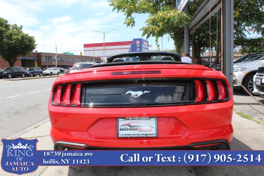 2021 Ford Mustang EcoBoost Premium Convertible, available for sale in Hollis, New York | King of Jamaica Auto Inc. Hollis, New York 2021 Ford Mustang EcoBoost Premium Convertible, available for sale in Hollis, New York | King of Jamaica Auto Inc. Hollis, New York
