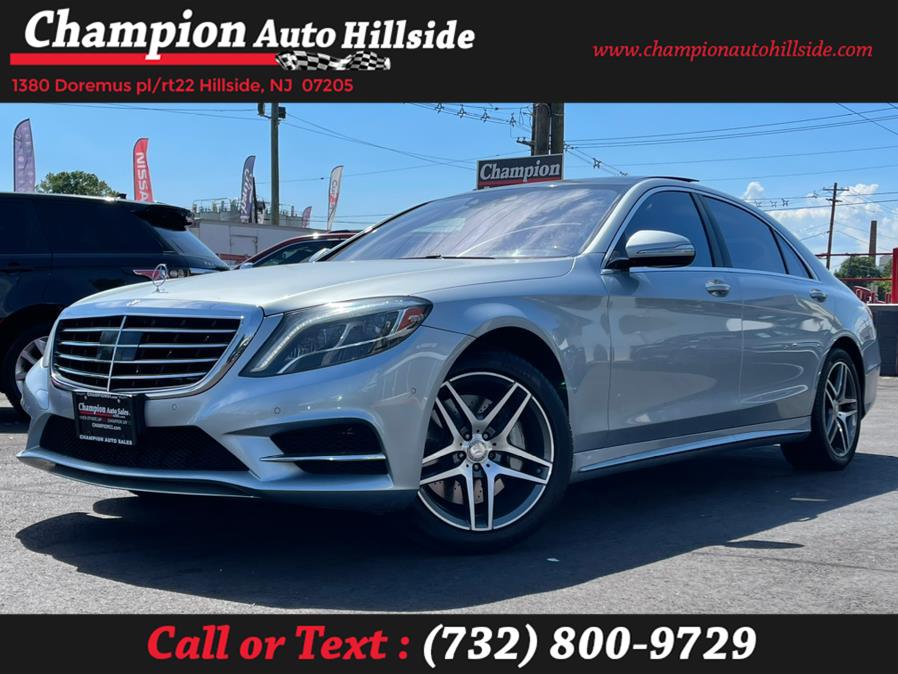 Used Mercedes-Benz S-Class 4dr Sdn S550 4MATIC 2014 | Champion Auto Hillside. Hillside, New Jersey