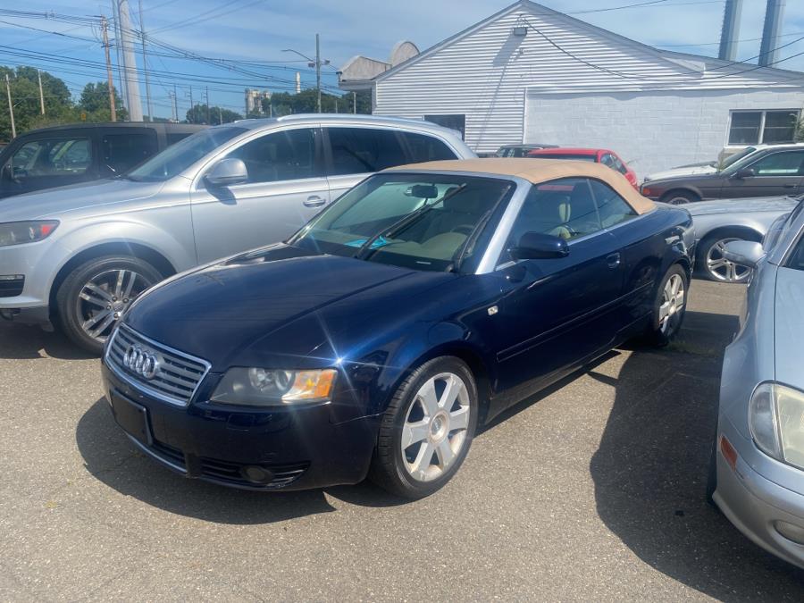 2004 Audi A4 2004 2dr Cabriolet 1.8T CVT, available for sale in Wallingford, Connecticut | Vertucci Automotive Inc. Wallingford, Connecticut 2004 Audi A4 2004 2dr Cabriolet 1.8T CVT, available for sale in Wallingford, Connecticut | Vertucci Automotive Inc. Wallingford, Connecticut