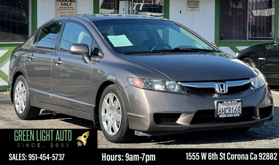 Used Honda Civic Sdn 4dr Auto LX 2009 | Green Light Auto. Corona, California Used Honda Civic Sdn 4dr Auto LX 2009 | Green Light Auto. Corona, California