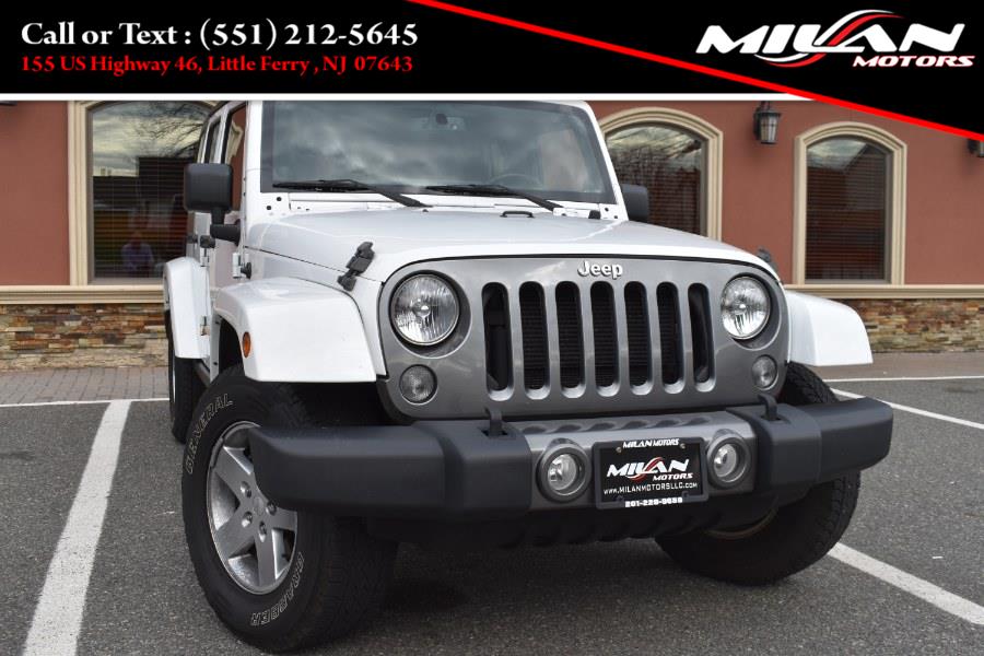 2014 Jeep Wrangler Unlimited 4WD 4dr Sport, available for sale in Little Ferry , New Jersey | Milan Motors. Little Ferry , New Jersey