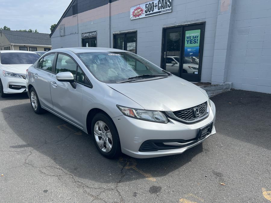 2014 Honda Civic LX CVT, available for sale in S.Windsor, Connecticut | Empire Auto Wholesalers. S.Windsor, Connecticut