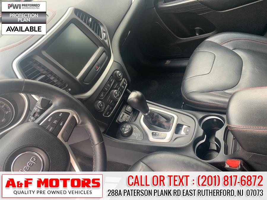Used Jeep Cherokee 4WD 4dr Trailhawk 2015 | A&F Motors LLC. East Rutherford, New Jersey Used Jeep Cherokee 4WD 4dr Trailhawk 2015 | A&F Motors LLC. East Rutherford, New Jersey