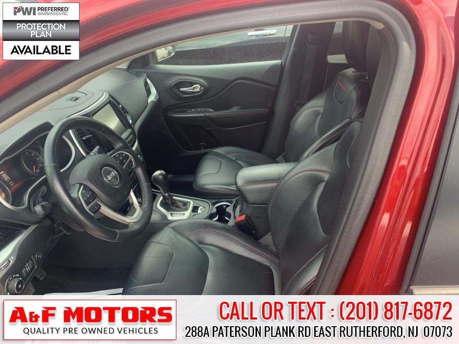 Used Jeep Cherokee 4WD 4dr Trailhawk 2015 | A&F Motors LLC. East Rutherford, New Jersey Used Jeep Cherokee 4WD 4dr Trailhawk 2015 | A&F Motors LLC. East Rutherford, New Jersey