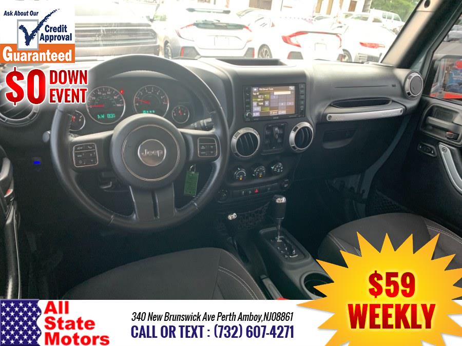2015 Jeep Wrangler Unlimited 4WD 4dr Sahara, available for sale in Perth Amboy, New Jersey | All State Motor Inc. Perth Amboy, New Jersey 2015 Jeep Wrangler Unlimited 4WD 4dr Sahara, available for sale in Perth Amboy, New Jersey | All State Motor Inc. Perth Amboy, New Jersey