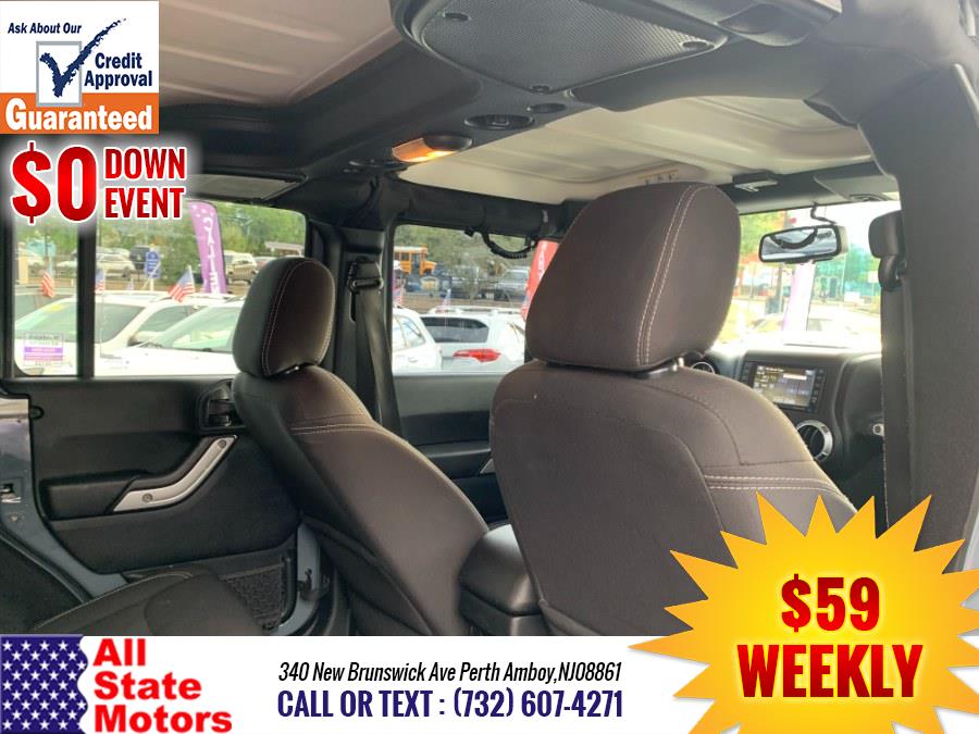 2015 Jeep Wrangler Unlimited 4WD 4dr Sahara, available for sale in Perth Amboy, New Jersey | All State Motor Inc. Perth Amboy, New Jersey 2015 Jeep Wrangler Unlimited 4WD 4dr Sahara, available for sale in Perth Amboy, New Jersey | All State Motor Inc. Perth Amboy, New Jersey